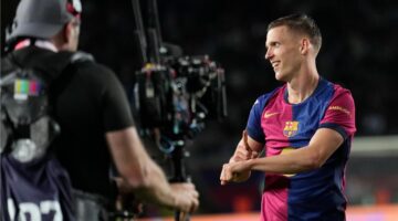 فيديو | بأقدام أولمو.. برشلونة يتخطى ريال مايوركا بصعوبة ويعزز صدارته لـ الدوري الإسباني