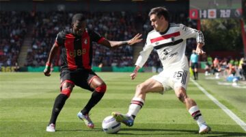 فيديو | مانشستر يونايتد يقتنص تعادلاً قاتلاً من بورنموث بـ الدوري الإنجليزي