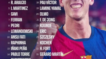 قائمة برشلونة لمواجهة بوروسيا دورتموند