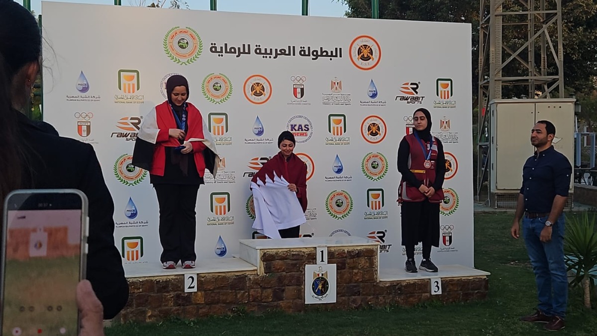 قطر تحصد 4 ميداليات ملونة بالبطولة العربية للرماية بالقاهرة قطر تحصد 4 ميداليات ملونة بالبطولة العربية للرماية بالقاهرة