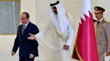 قمة مصرية قطرية بالدوحة لبحث وقف إطلاق النار في غزة