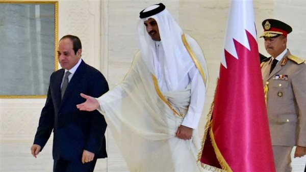 قمة مصرية قطرية بالدوحة لبحث وقف إطلاق النار في غزة قمة مصرية قطرية بالدوحة لبحث وقف إطلاق النار في غزة
