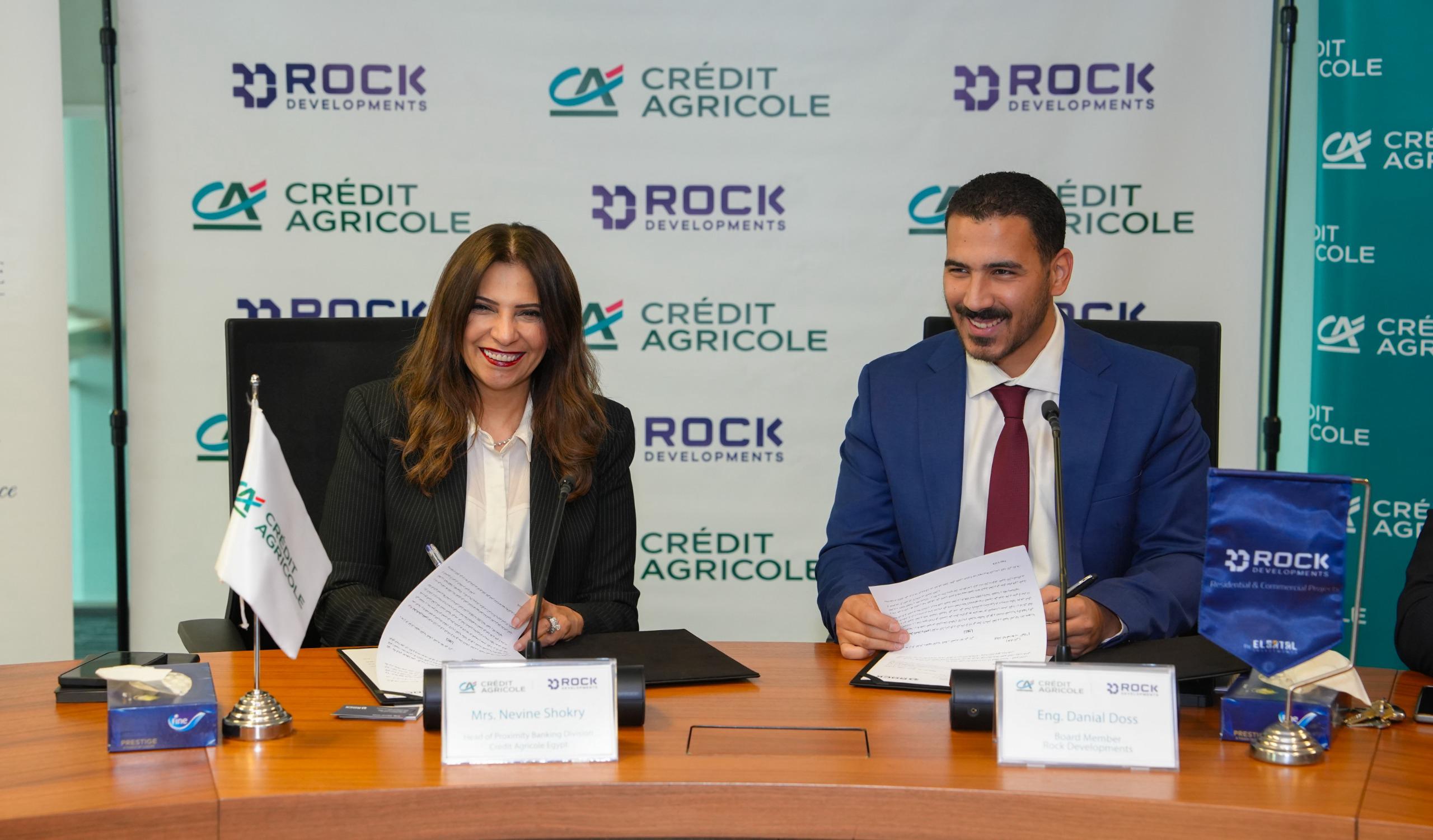 “كريدي اجريكول-مصر” يوقع بروتوكول تعاون لتمويل عقاري حر مع شركة “Rock Developments” “كريدي اجريكول-مصر” يوقع بروتوكول تعاون لتمويل عقاري حر مع شركة “Rock Developments”
