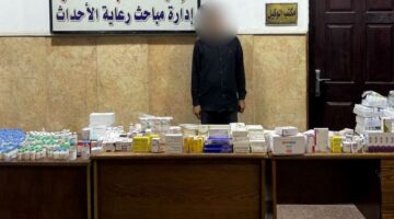ضبط شخص يدير مخزن للاتجار فى الأدوية المهربة جمركيا