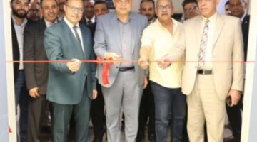رئيس جامعة كفر الشيخ يفتتح وحدة الأشعة التداخلية بالمستشفى الجامعي