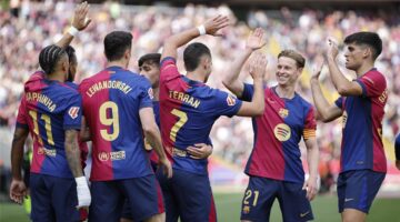 لاعب برشلونة يقترب من العودة.. ودورتموند يترقب