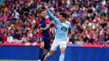 لاعب سيلتا فيجو منتقدًا التحكيم: إينيجو مارتينيز أخبرني أنني كنت لأحصل على ضربة جزاء أمام برشلونة