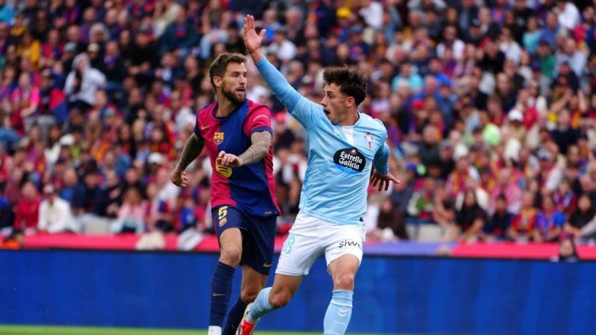 لاعب سيلتا فيجو منتقدًا التحكيم: إينيجو مارتينيز أخبرني أنني كنت لأحصل على ضربة جزاء أمام برشلونة لاعب سيلتا فيجو منتقدًا التحكيم: إينيجو مارتينيز أخبرني أنني كنت لأحصل على ضربة جزاء أمام برشلونة