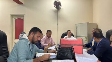 لجنة من المتابعة والتفتيش المالي والإداري تصل لنادي الطلبية بمحافظة الجيزة