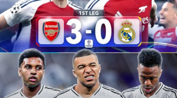 لذكاء الاصطناعي يتوقع نتيجة الاياب بين ريال مدريد و ارسنال