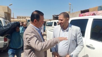 لمتابعة الالتزام بالتعريفة الجديدة.. سكرتير عام الفيوم ورئيس مدينة طامية يتفقدان مجمع المواقف ومحطات الوقود
