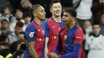 ليفاندوفسكي ورافينيا يكرران إنجاز ليفربولي خالص في دوري أبطال أوروبا