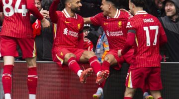 ليفربول يلامس لقب البريميرليج بفوز مثير على وست هام