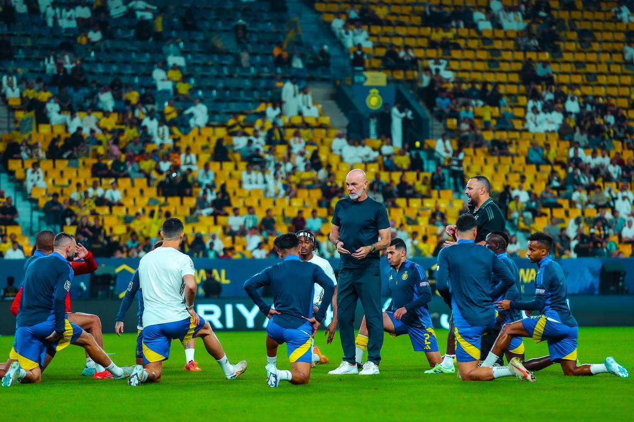 مؤتمر بيولي قبل مباراة النصر ضد كاواساكي في نصف نهائي دوري أبطال آسيا للنخبة مؤتمر بيولي قبل مباراة النصر ضد كاواساكي في نصف نهائي دوري أبطال آسيا للنخبة