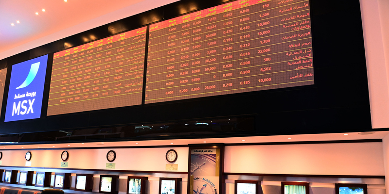 مؤشر بورصة مسقط يُغلق مرتفعًا بنسبة 0.01 بالمائة مؤشر بورصة مسقط يُغلق مرتفعًا بنسبة 0.01 بالمائة