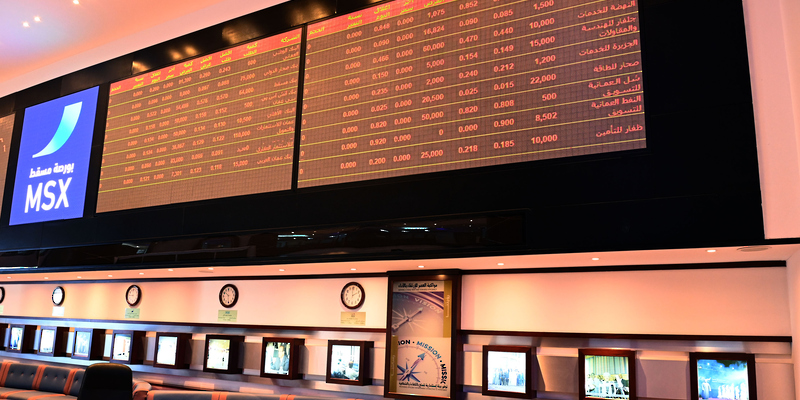 مؤشر بورصة مسقط يُغلق منخفضًا بنسبة 0.47 بالمائة مؤشر بورصة مسقط يُغلق منخفضًا بنسبة 0.47 بالمائة