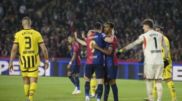 ماذ يفعل برشلونة أمام بوروسيا دورتموند في ألمانيا؟