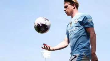 مانشستر سيتي يعلن بناء تمثال لكيفين دي بروين خارج ملعب الاتحاد