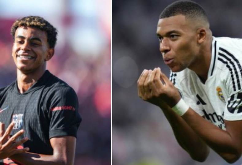 مبابي VS يامال.. تشكيل الكلاسيكو المتوقع في نهائي كأس ملك إسبانيا مبابي VS يامال.. تشكيل الكلاسيكو المتوقع في نهائي كأس ملك إسبانيا