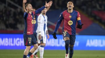 مجريات مباراة برشلونة ضد ليجانيس مباشر في الدوري الإسباني