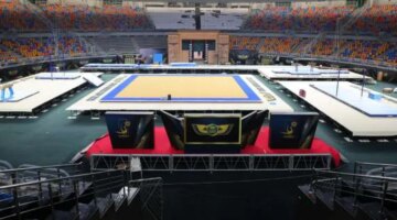 مجمع الصالات باستاد القاهرة يستعد لانطلاق كأس العالم للجمباز الفني