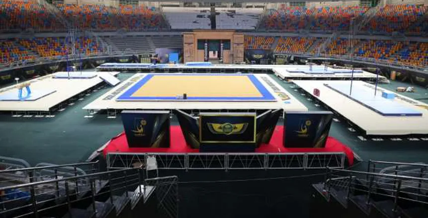 مجمع الصالات باستاد القاهرة يستعد لانطلاق كأس العالم للجمباز الفني مجمع الصالات باستاد القاهرة يستعد لانطلاق كأس العالم للجمباز الفني