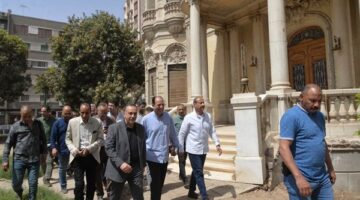 محافظ أسيوط يواصل متابعة أعمال التطوير ورفع كفاءة حديقة قصر ألكسان باشا