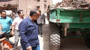 محافظ أسيوط يوجه بتحسين البنية التحتية للصرف بمساكن عزبة السجن