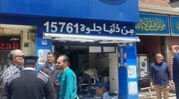 محافظ الجيزة يغلق 12 فرعًا من سلسة محلات «بلبن»