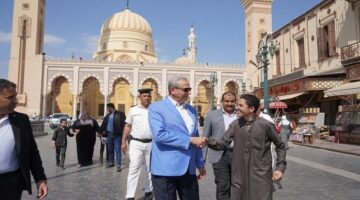 محافظ الغربية يتابع تطوير السيد البدوي ومحور محلة منوف والمراكز التكنولوجية