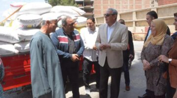 محافظ الغربية يتفقد صوامع القمح بطنطا ويؤكد أهمية تأمين المخزون الاستراتيجي
