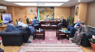 محافظ الفيوم يستقبل أعضاء النواب والشيوخ لبحث قضايا المواطنين وتطويرالخدمات