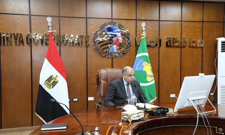 محافظ المنيا يوجه برفع درجة الاستعداد القصوى محافظ المنيا يوجه برفع درجة الاستعداد القصوى