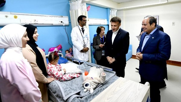 محلل سياسي: زيارة الرئيسين السيسي وماكرون للعريش تأكيد لموقف مصر الرافض لتهجير الفلسطينيين|فيديو محلل سياسي: زيارة الرئيسين السيسي وماكرون للعريش تأكيد لموقف مصر الرافض لتهجير الفلسطينيين|فيديو