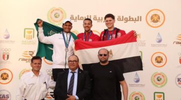 محمد أيمن يتألق ويتوج بذهبية العرب في الاسكيت للناشئين برقم قياسي جديد