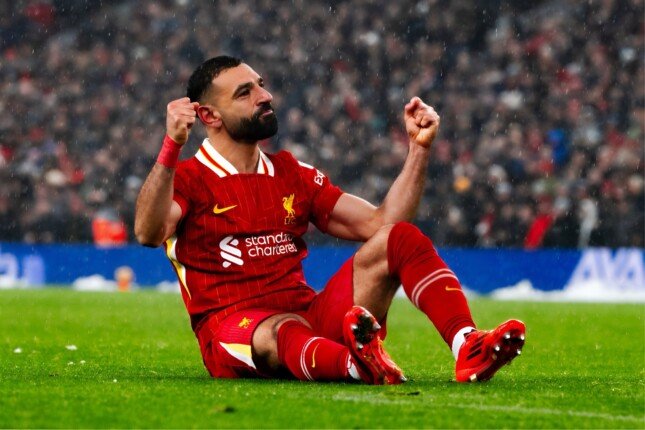 محمد صلاح يحقق رقمًا تاريخيًا جديدًا في الدوري الإنجليزي محمد صلاح يحقق رقمًا تاريخيًا جديدًا في الدوري الإنجليزي