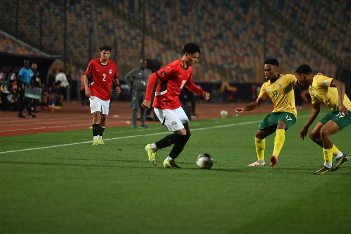 محمد عبد الله يُسجل هدف منتخب مصر الأول أمام جنوب إفريقيا محمد عبد الله يُسجل هدف منتخب مصر الأول أمام جنوب إفريقيا