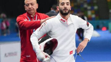 محمود السيد يتأهل لنهائي سيف المبارزة ببطولة العالم للناشئين بالصين