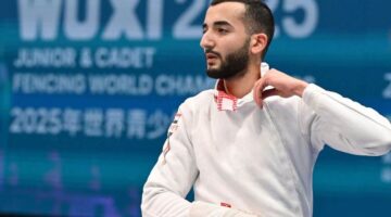 محمود السيد يضمن ميدالية لمصر  في بطولة العالم لسيف المبارزة “ناشئين” بالصين