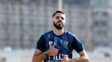محمود بنتايج يعود من فرنسا للانتظام في تدريبات الزمالك