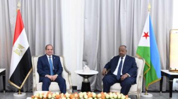 رئيس جيبوتي: زيارة الرئيس السيسي محطة بارزة في مسيرة علاقاتنا مع مصر