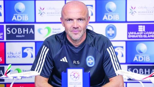 مدرب النصر: كنا محظوظين أمام الشارقة مدرب النصر: كنا محظوظين أمام الشارقة