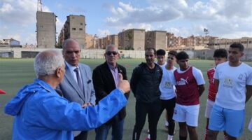 مدير الشباب والرياضة بالبحيرة يتفقد تدريبات “كابيتانو مصر”