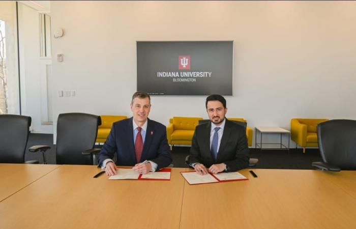 مذكرة تفاهم بين مركز مناظرات قطر و كلية هاميلتون لوغار للدراسات العالمية والدولية بجامعة إنديانا تهدف إلى التعاون الأكاديمي والثقافي بين الجانبين مذكرة تفاهم بين مركز مناظرات قطر و كلية هاميلتون لوغار للدراسات العالمية والدولية بجامعة إنديانا تهدف إلى التعاون الأكاديمي والثقافي بين الجانبين
