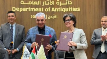 مذكرة تفاهم بين وزارة السياحة بالأردن ومؤسسة زاهي حواس للآثار والتراث