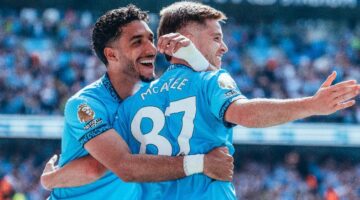مرموش يقود مانشستر سيتي لفوز كبير على كريستال بالاس في الدوري الإنجليزي