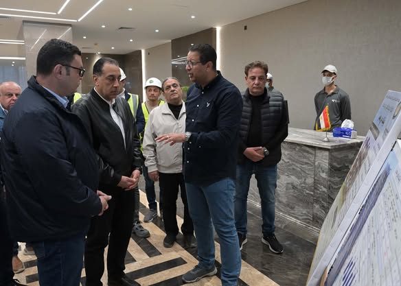 رئيس الوزراء يتفقد مشروع أبراج "الداون تاون" خلال زيارته لمدينة العلمين الجديدة اليوم