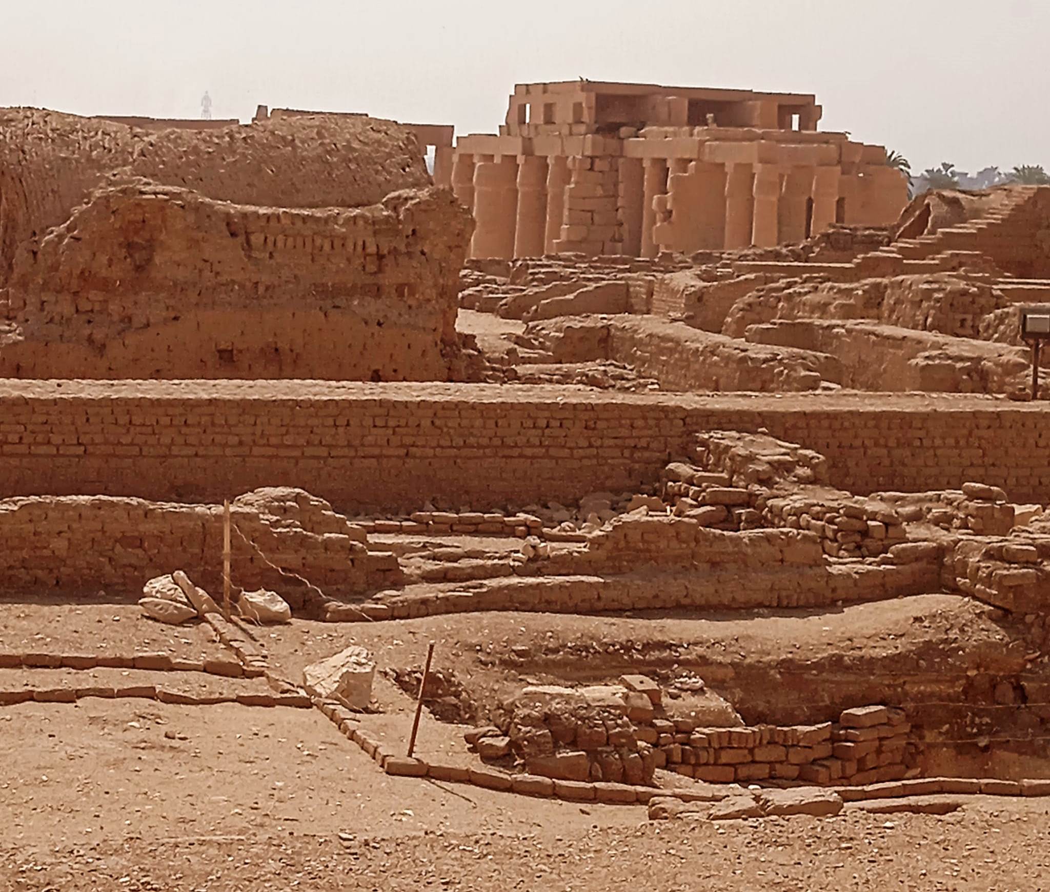 اكتشافات أثرية..مصر تعيد الحياة لمعبد الرامسيوم في مشروع ترميم ضخم بعد قرون من الإهمال- صورة أرشيفية