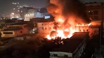 مصرع 15 شخصا على الأقل في حريق بفندق في الهند