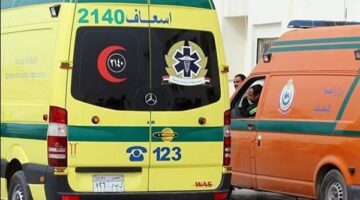 مصرع 3 أشخاص في انقلاب سيارة بصحراوي أسوان | بث مباشر